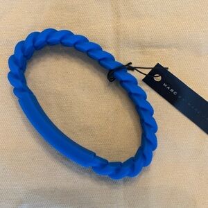 Marc Jacob’s Blue Rubber Chain Bracelet